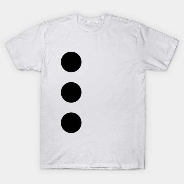 The Office Halloween Costume Three Hole Punch Jim Halpert T-Shirt by felixbunny